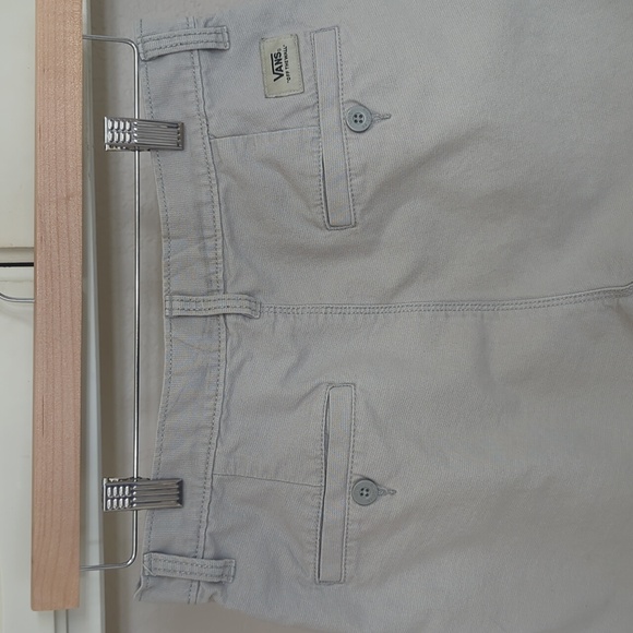 Vans Men's Shorts Off The Wall Khaki Beige size 28 Skater Preppy Casual - Picture 7 of 13